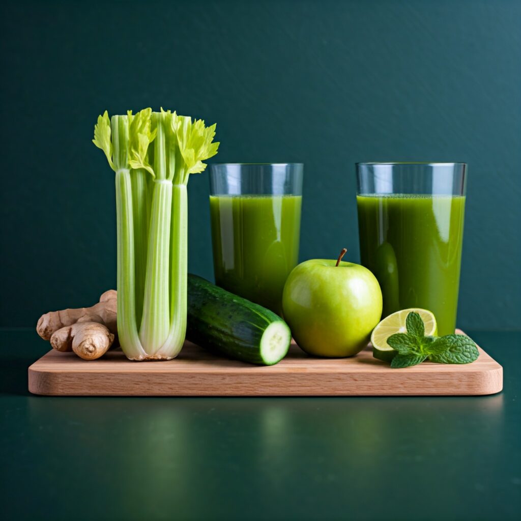 My 1 st Go-To Green Juice Recipe