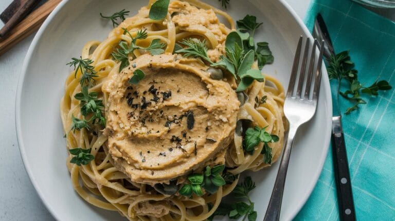 Vegan Boursin Recipe pasta
