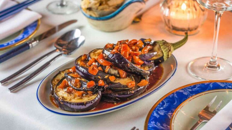 Irresistibly Spicy Chinese Eggplant, with Szechuan Sauce. 1 Spicy Chinese Eggplant