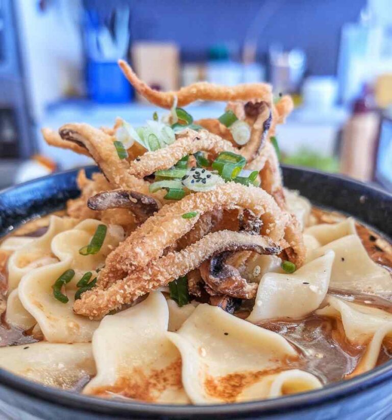 Umami Noodle Soup With Crispy