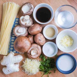 Umami Noodle Soup With Crispy Mushrooms