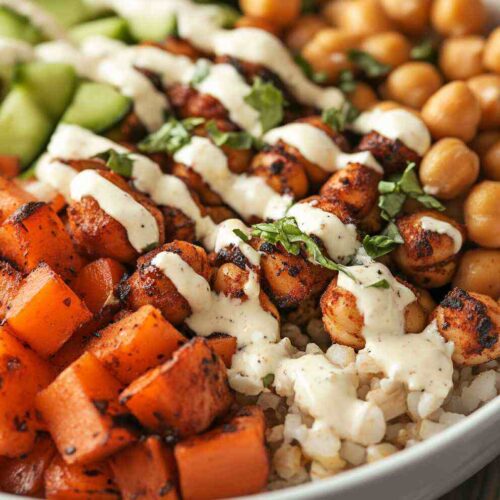 Vegan Roasted Chickpea & Veggie Bowl: A Complete Guide 4 Vegan Roasted Chickpea
