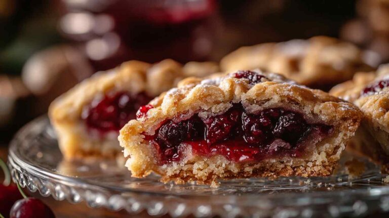 Cherry Pie Stuffed Cookies