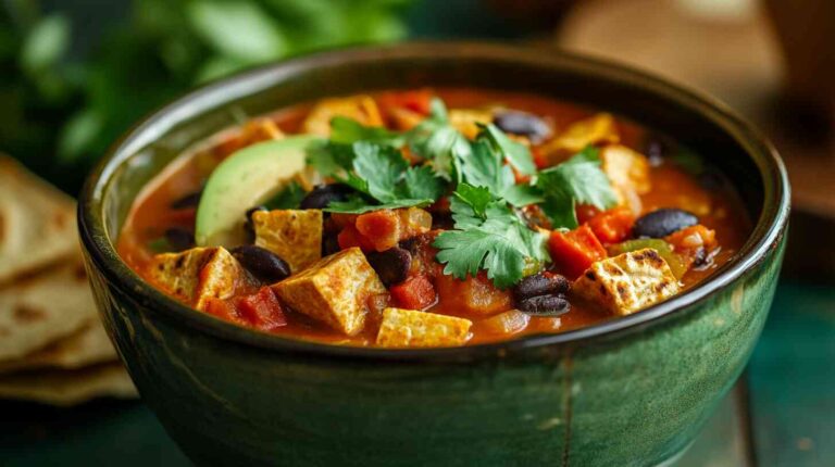 Vegan Tortilla Soup