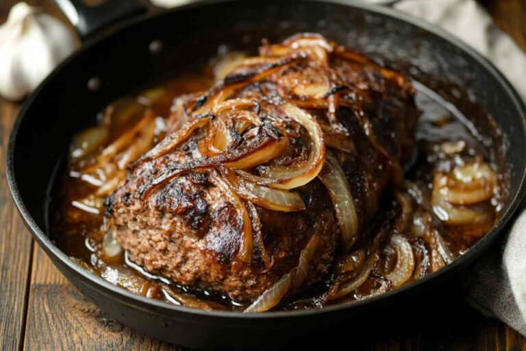 French Onion Meatloaf