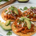Chicken Tinga Tostadas