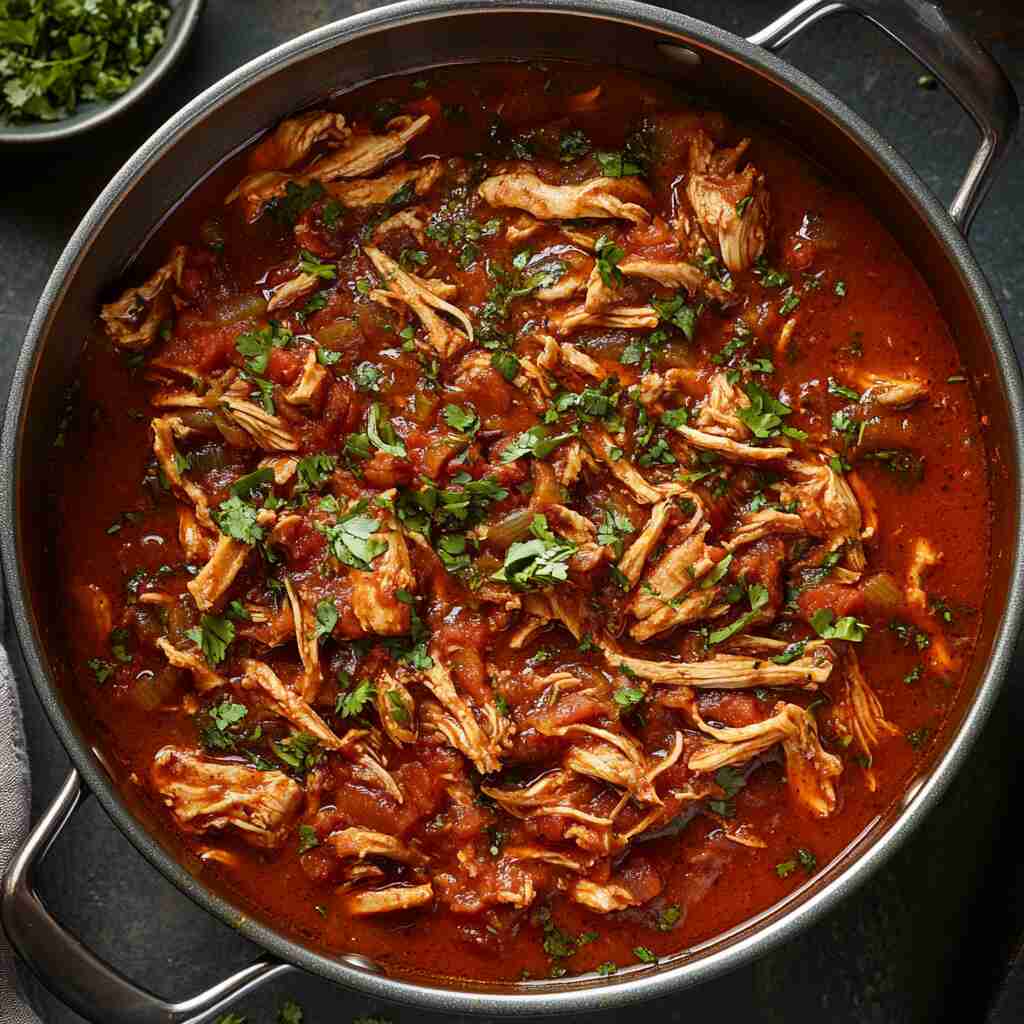 Chicken Tinga Tostadas Recipe (tostadas De Tinga)3