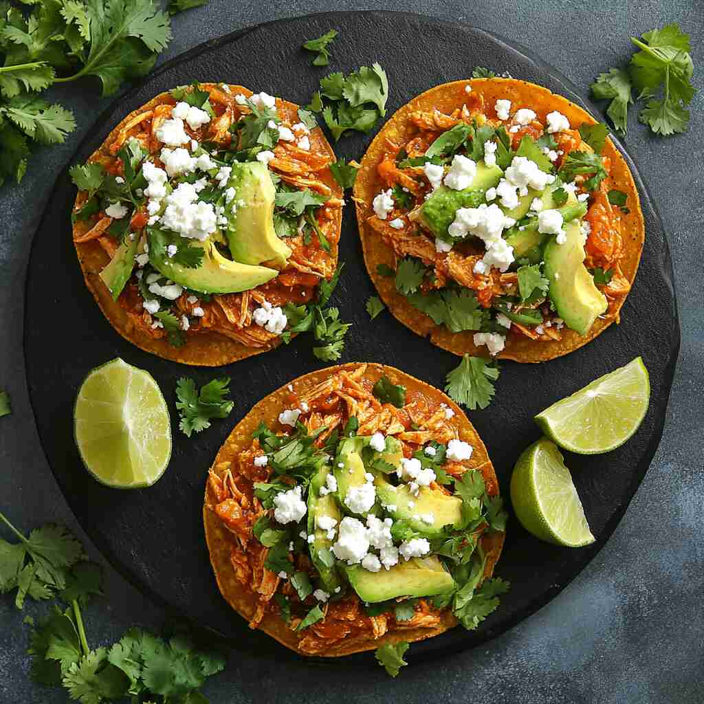 Chicken Tinga Tostadas Recipe (tostadas De Tinga)5