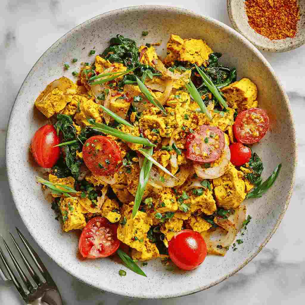 High-Protein Vegan Recipes: Flavorful Meals That Truly Satisfy 3 Hir Protien Scrambled Tofo