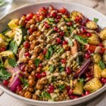 Tayyibat-inspired vegan freekeh bowl